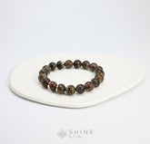 Four Season Phantom Crystal Bead 10mm Bracelet - Shine by Evelyn -