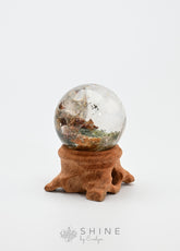Unique High Quality Phantom Quartz Crystal Sphere 3.75cm - Shine by Evelyn - C0802