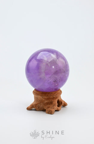 Amethys Crystal Sphere 5cm - Shine by Evelyn - C0796