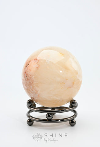 Blossom Sakura Agate Sphere 7cm - Shine by Evelyn - C0771