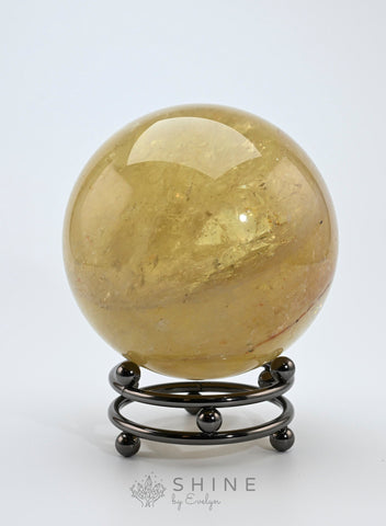 Citrine Crystal Sphere 8.5cm - Shine by Evelyn - C0779