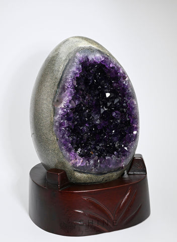 Dragon Egg Amethyst Crystal - Shine by Evelyn - C1030