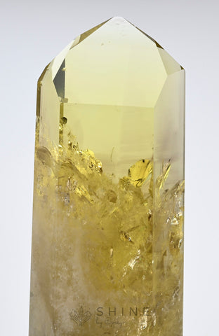 Natural Citrine Obelisk Golden Yellow Citrine Tower - Shine by Evelyn - 