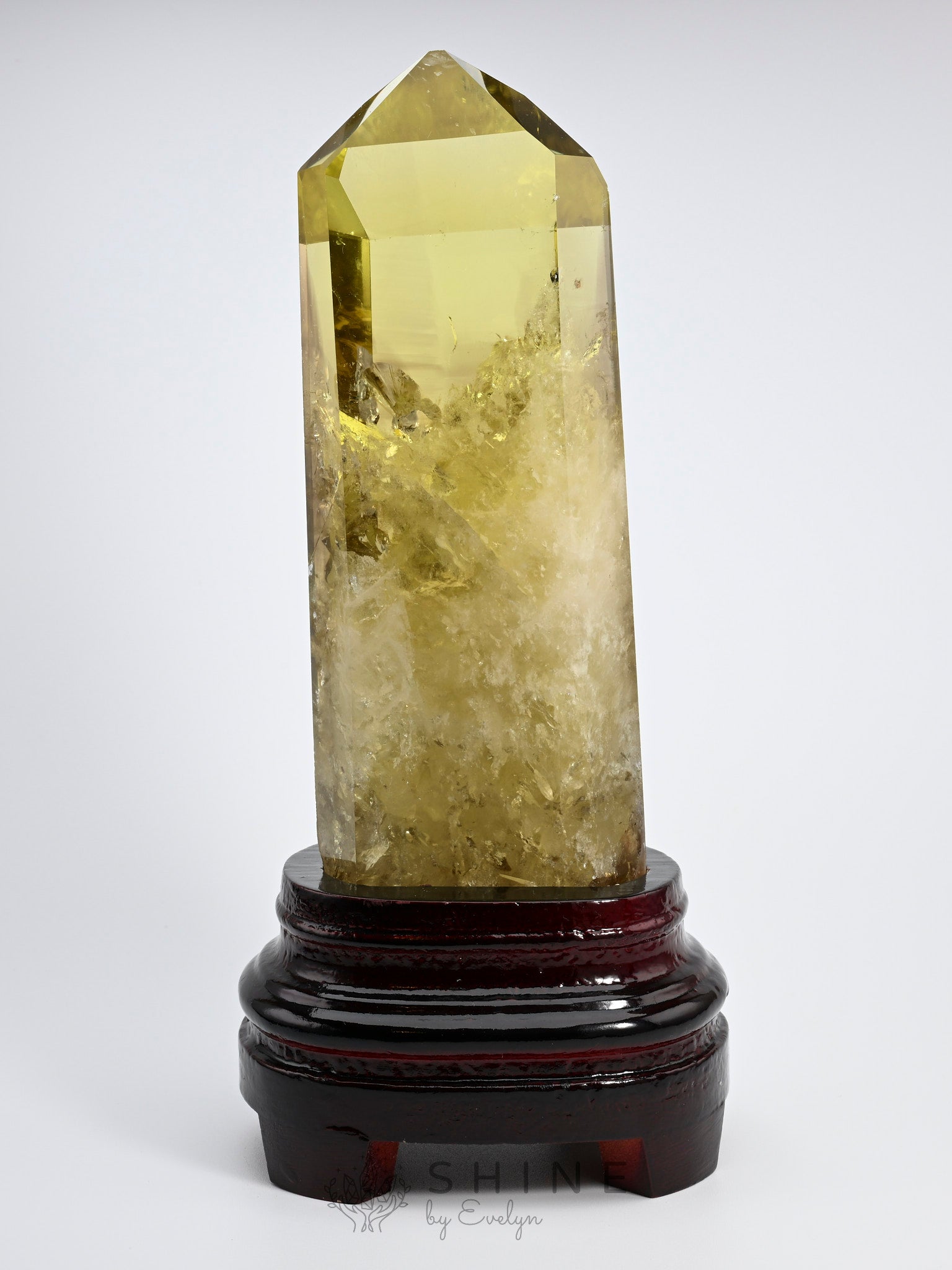 Natural Citrine Obelisk Golden Yellow Citrine Tower - Shine by Evelyn - 