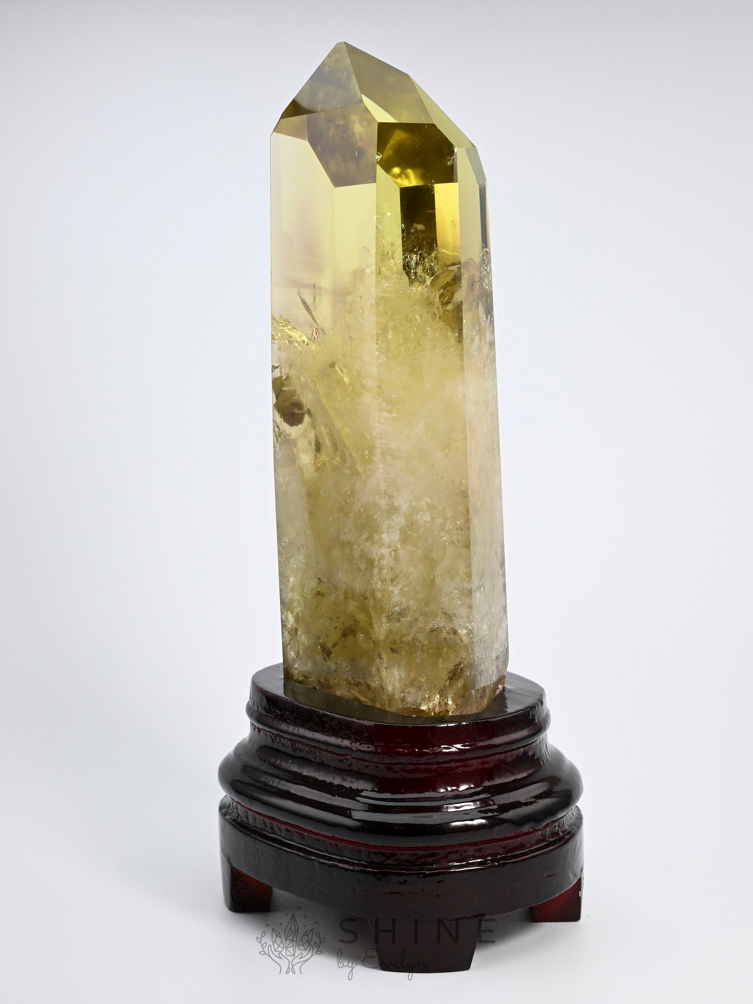 Natural Citrine Obelisk Golden Yellow Citrine Tower - Shine by Evelyn - 