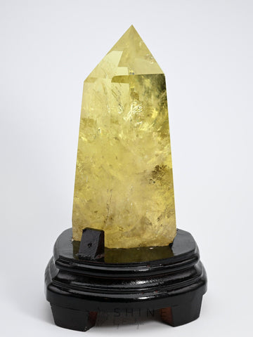 Natural Golden Yellow Citrine Obelisk Crystal - Shine by Evelyn - 