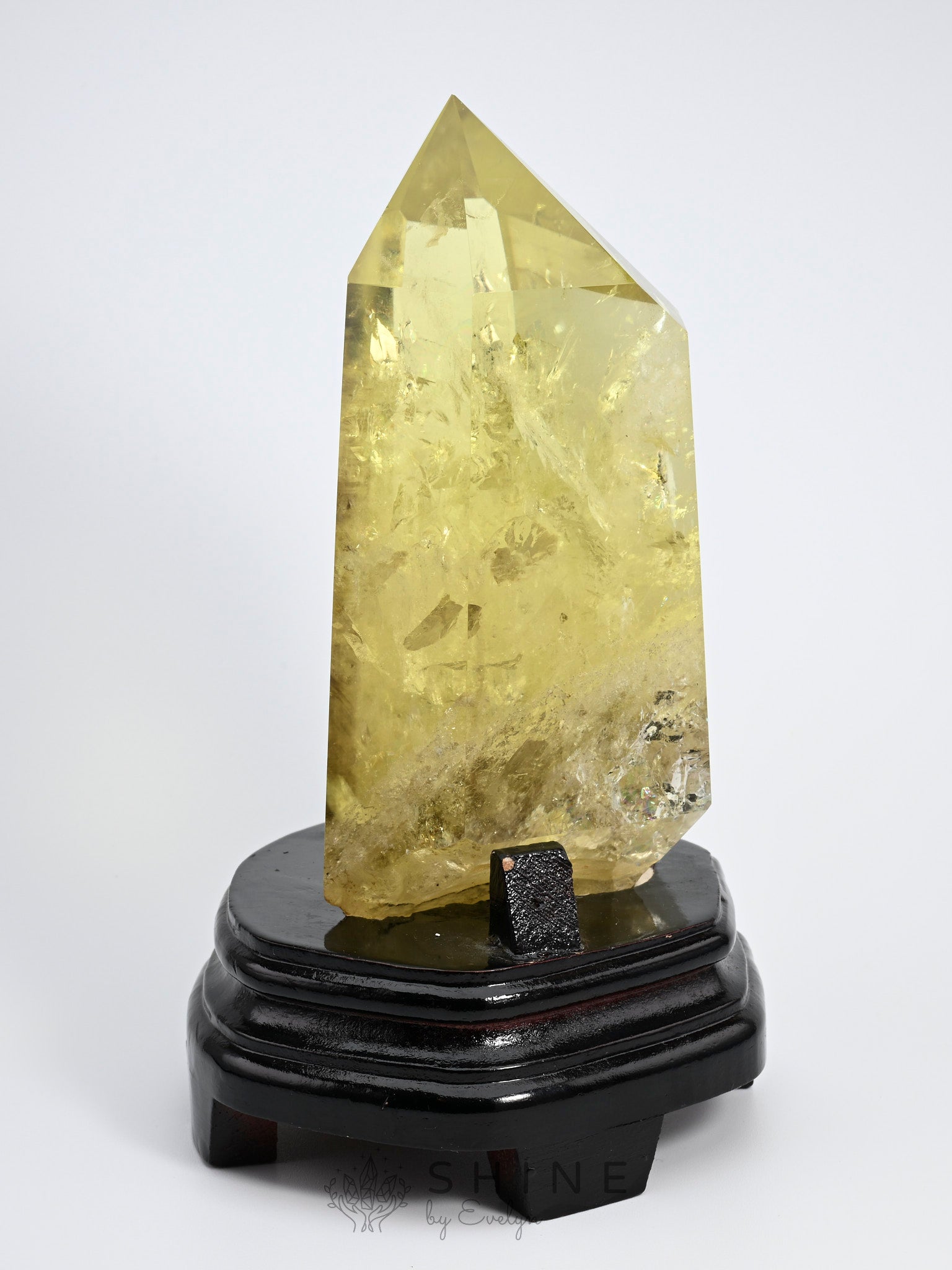 Natural Golden Yellow Citrine Obelisk Crystal - Shine by Evelyn - 