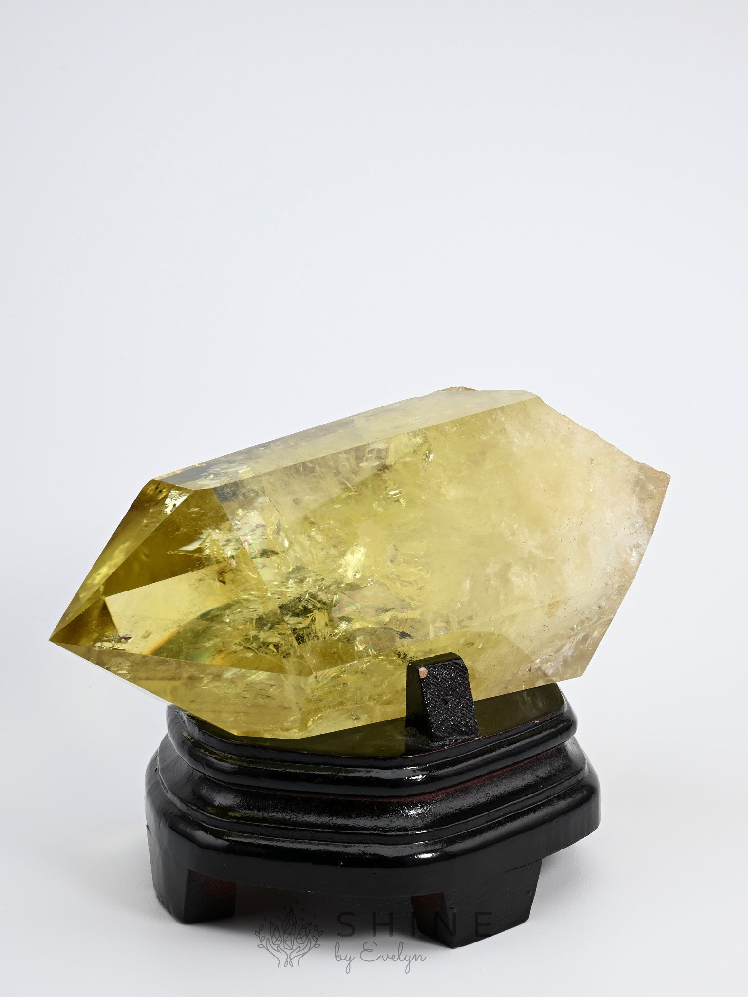 Natural Golden Yellow Citrine Obelisk Crystal - Shine by Evelyn - 