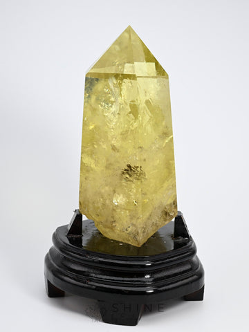 Natural Golden Yellow Citrine Obelisk Crystal - Shine by Evelyn - 