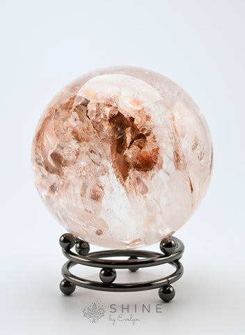 Skeleta Quartz Crystal Sphere - Shine by Evelyn - C0745